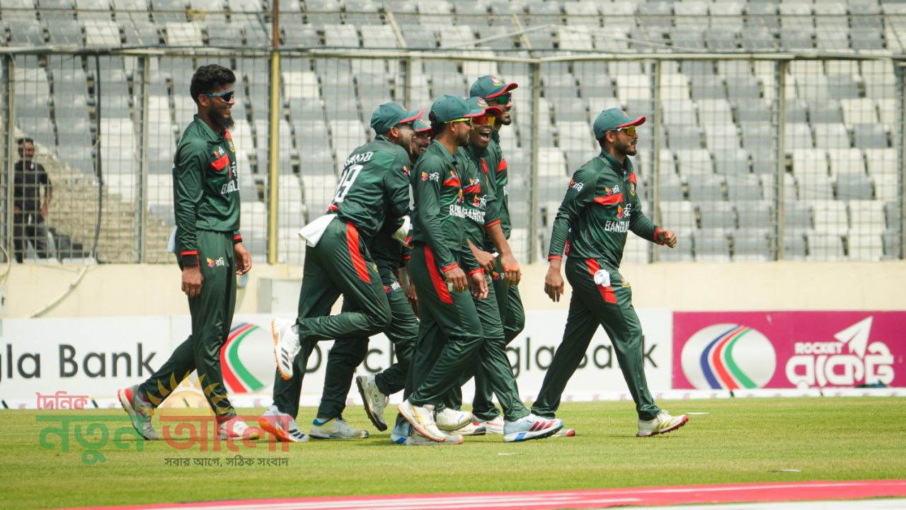 মিরপুরে নাহিদ রানা ম্যাজিক : কিউইদের উড়িয়ে সমতায় ফিরল বাংলাদেশ