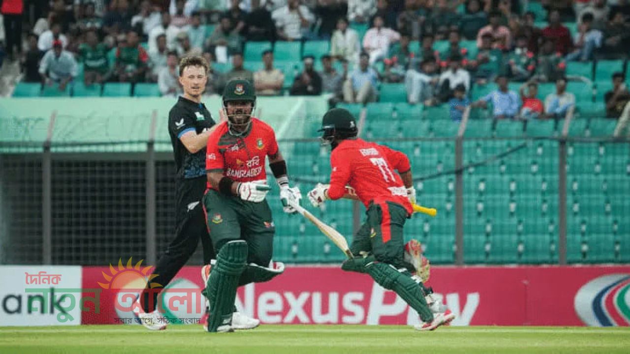 নিউজিল্যান্ডের বিপক্ষে বাংলাদেশের রেকর্ড জয়: ইতিহাস গড়ল তাওহীদ-শামীম জুটি