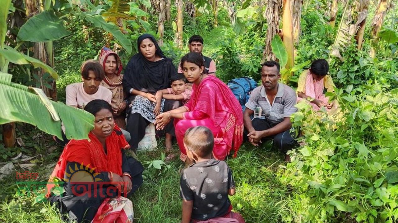 দর্শনা সীমান্তে বিজিবির তৎপরতা: ভারত থেকে অবৈধভাবে পুশইনের সময় নারী-শিশুসহ ১০ আটক