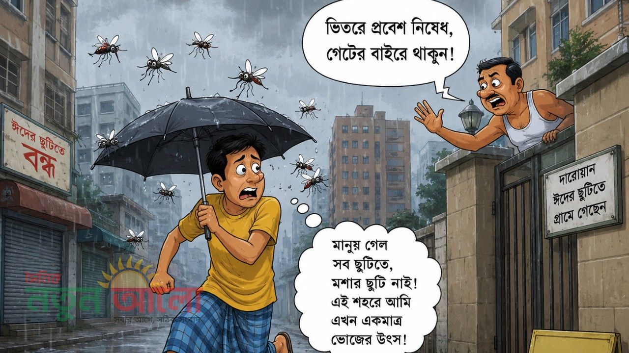 ঢাকা ফাঁকা, বিপদে আমি একা
