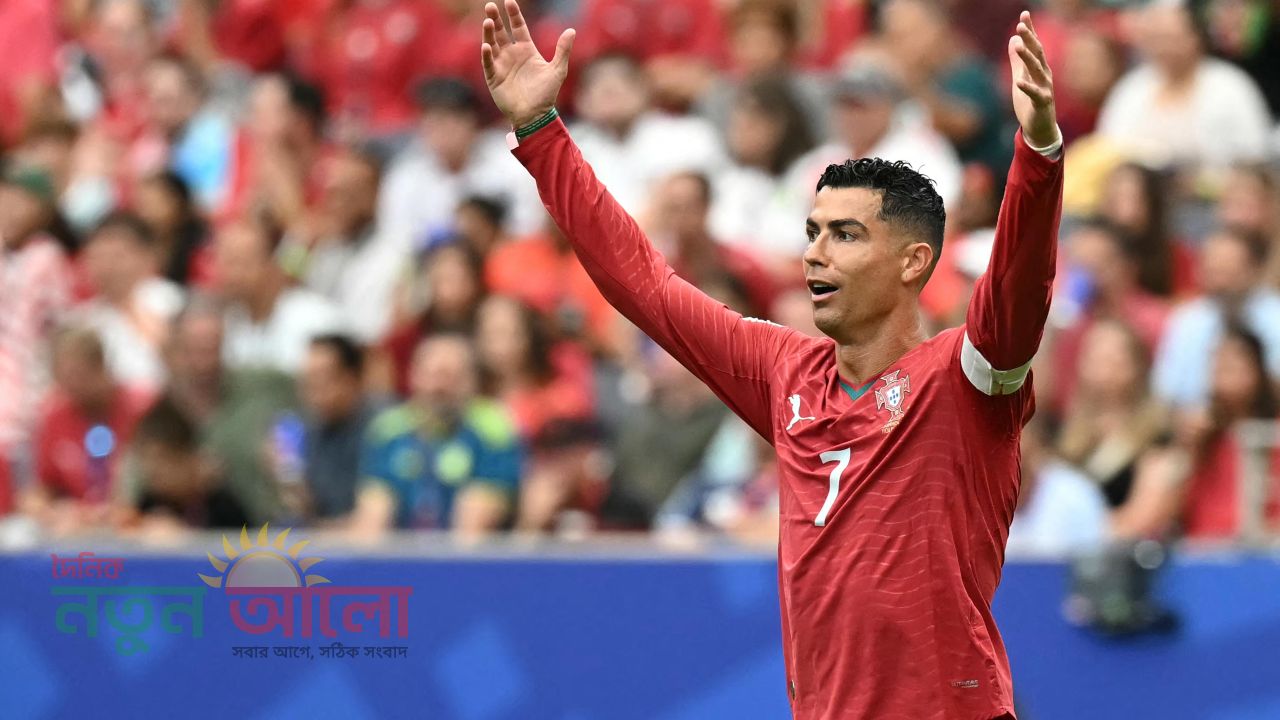 রোনালদোর জোড়া গোল, উজবেকিস্তানকে ৫-০ গোলে হারালো পর্তুগাল