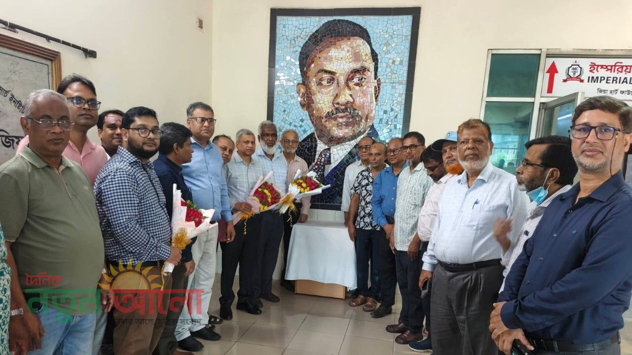 দিনাজপুরে জিয়া হার্ট ফাউন্ডেশন হাসপাতাল পরিদর্শন করলেন ড্যাবের মহাসচিব