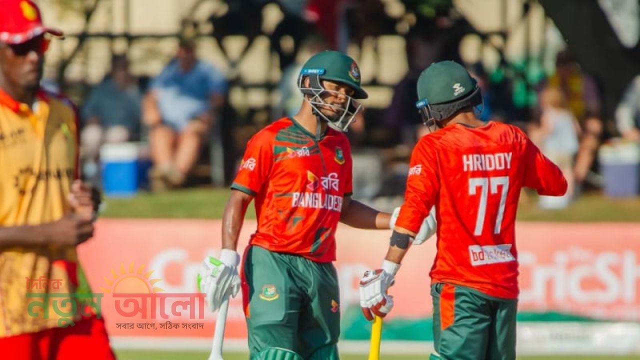 জিম্বাবুয়েকে হারিয়ে টি-টোয়েন্টি সিরিজ জিতল বাংলাদেশ