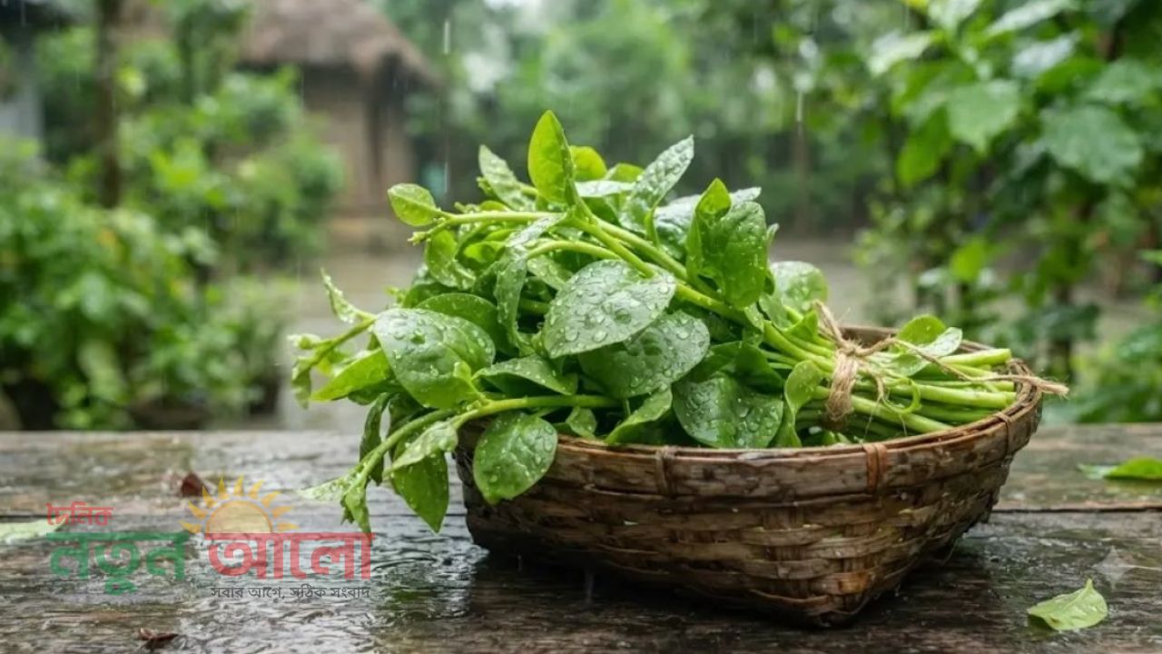 হজম বৃদ্ধি থেকে ত্বকের উজ্জ্বলতা: বর্ষাকালে পুঁই শাকের যত গুণ