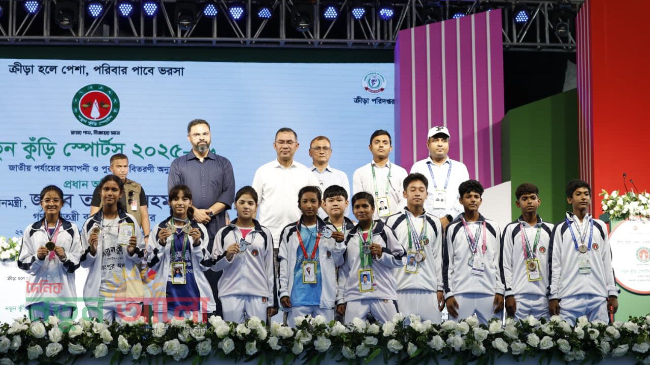 নতুন কুঁড়ি ফুটবলে ইতিহাস: পুরুষে সিলেট ও নারীতে রংপুর চ্যাম্পিয়ন