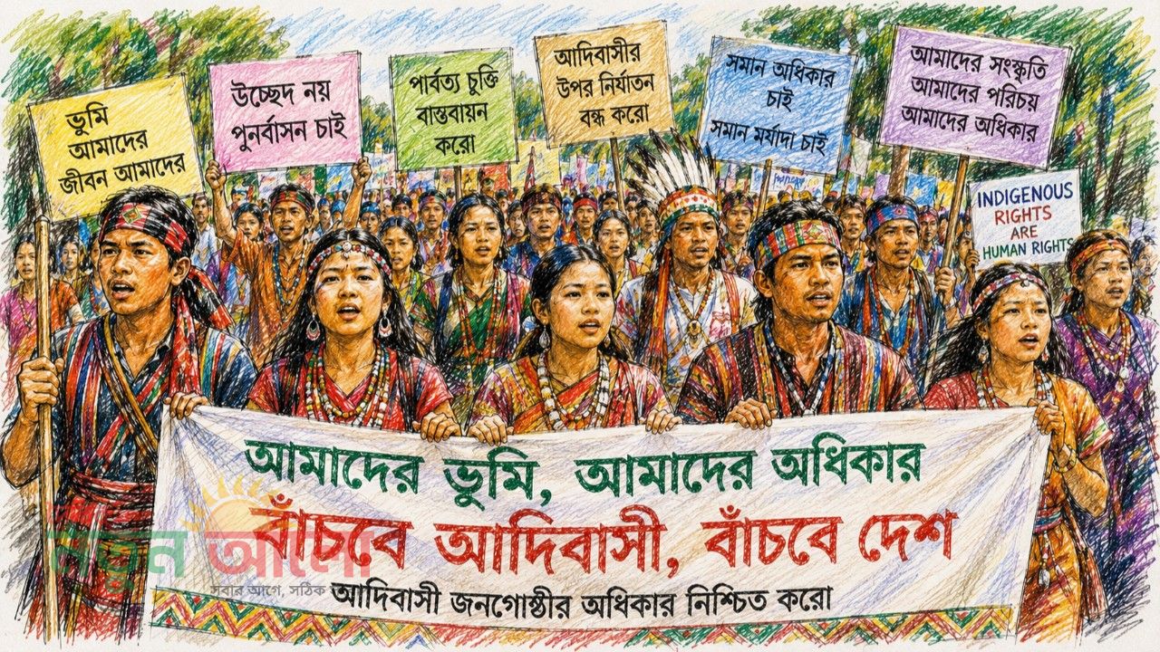 আন্তর্জাতিক আদিবাসী দিবস ২০২৬: ন্যায়বিচার, সমঅধিকার ও জাতিসত্ত্বার স্বীকৃতি চাই
