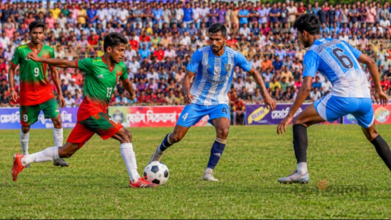 মুকসুদপুরে কোকো স্মৃতি টুর্নামেন্টের সেমিফাইনাল