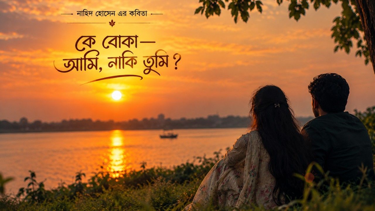 কে বোকা—আমি, নাকি তুমি?