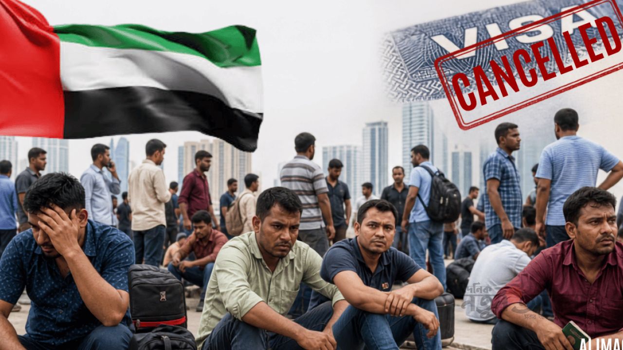 আমিরাতে প্রায় ৪ হাজার ৮০০ বাংলাদেশির ভিসা বাতিল, চরম অনিশ্চয়তায় প্রবাসীরা