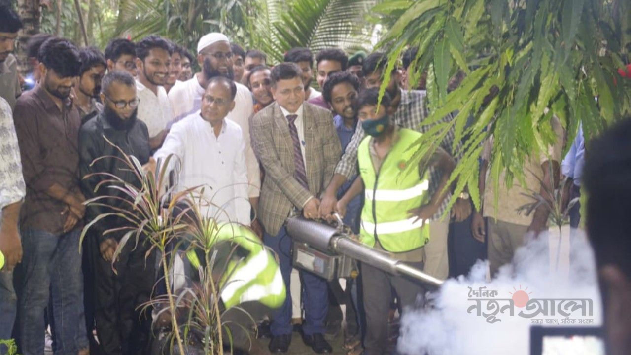 বেগম রোকেয়া বিশ্ববিদ্যালয়ে ডেঙ্গু প্রতিরোধ ও পরিচ্ছন্নতা অভিযান শুরু
