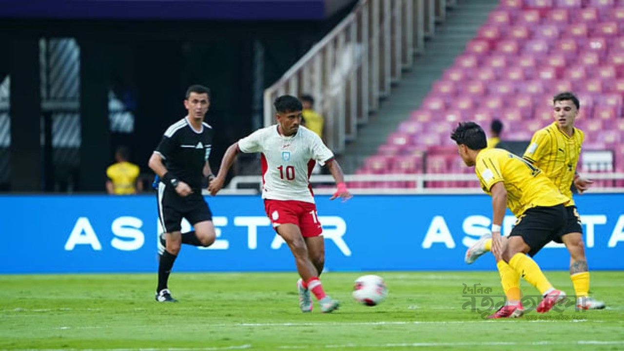 আসিয়ান কাপের শুরুতে মালয়েশিয়ার কাছে বিধ্বস্ত বাংলাদেশ