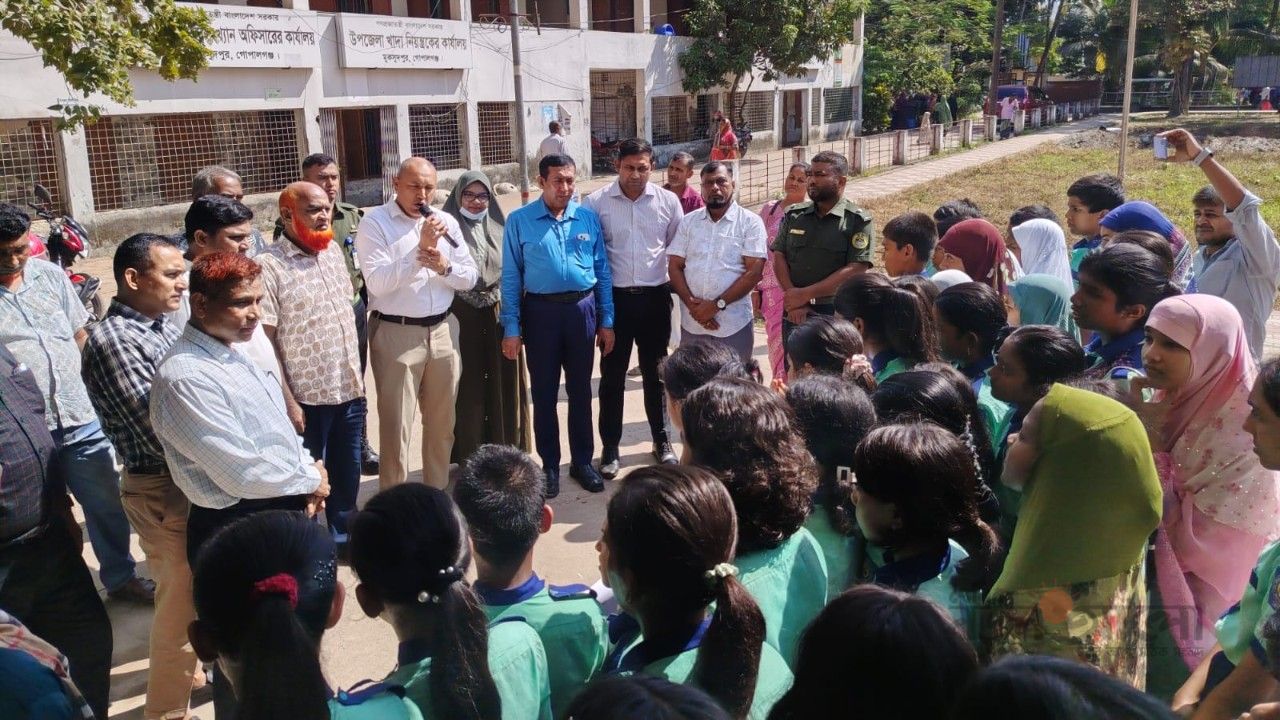 মুকসুদপুরে বিশ্ব হাত ধোয়া দিবস পালিত, র‍্যালি ও হাত ধোয়ার প্রদর্শনী